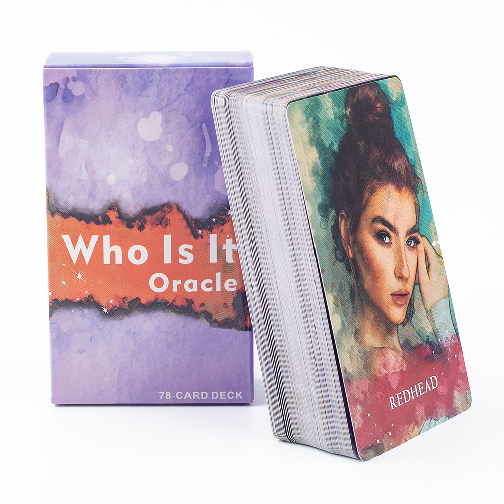 Tarot Deck With Guidebook - Who Is It オラクルカード 78 枚