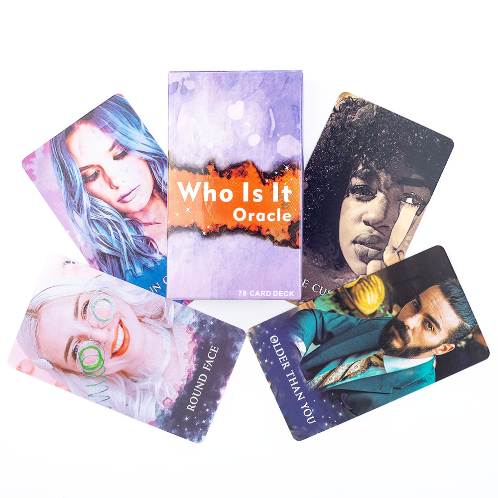 Who Is It オラクルカード 78 枚 約 10X6c - Tarot Deck With Guidebook のレビューと価格