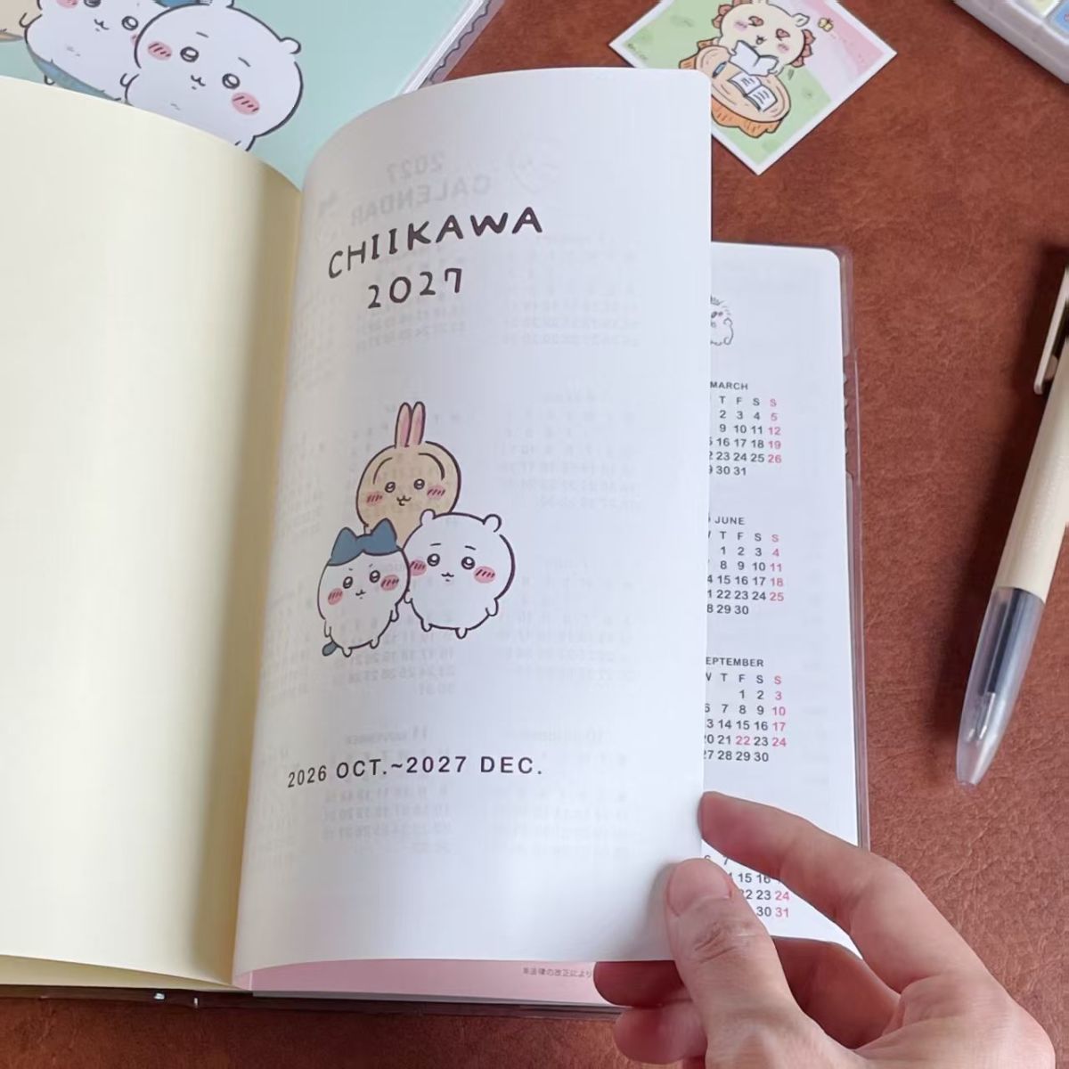 新作「ちいかわ2027」アジェンダプラン、漫画風のイラストが - Stationery Books のレビューと価格